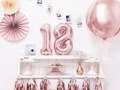 Mini Shape Number 8 Rose Gold Foil Balloon - 35 cm - 1 pc