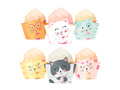 Muffin wrappers Cat's - 6 pcs