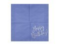 Napkins Happy Birthday - 33 cm - 20 pcs