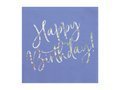 Napkins Happy Birthday - 33 cm - 20 pcs