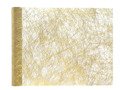 Non woven polyester table runner gold