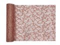 Non woven polyester table runner rose gold