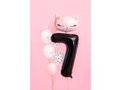 Number 7 black SuperShape Foil Balloon - 86 cm - 1 pc