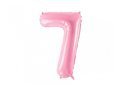 Number 7 pink SuperShape Foil Balloon - 86 cm - 1 pc