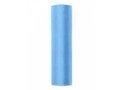 Organza 0,16 x 9 meters, plain, sky-blue