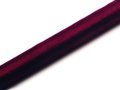 Organza 0,36 x 9 meters, plain, claret