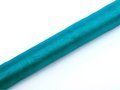 Organza 0,36 x 9 meters, plain, turquoise