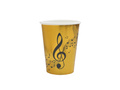 Paper Music Cups - 270 ml - 10 pcs