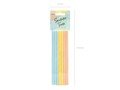 Paper Straws Summer time - 19.5 cm - 10 pcs