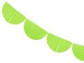 Paper garland green, 3 m, 1 pc