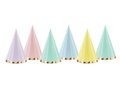 Party Hats, mix - 6 pcs