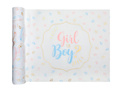 Plain non woven table runner Girl or Boy