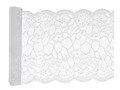 Premium lace table runner white