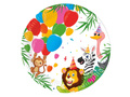 Safari Plates - 23 cm - 8 pcs