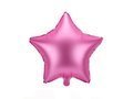 Satin Pink Star Foil Balloon - 48 cm - 1 pcs