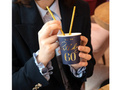 Sixtyth birthday cups navy blue - 220 ml - 6 pcs.