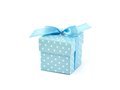 Small gift boxes with bow, sky-blue, 1 packet – 10 pcs