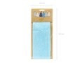 Tassel Garland white & blue - 150 cm - 1 pc