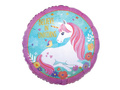 Unicorn Foil Balloon 43cm - 1 pc