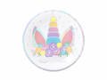 Unicorn birthday plates - 18 cm - 6 pcs.