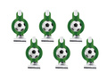 Whistles Football - 6 pcs