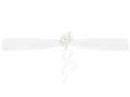 White organza garlands - 1,8 m - 2 pcs.