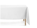 White tablecloth - 180 x 300 cm - 1 pc.