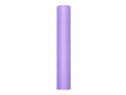 Smooth purple tulle - 30 cm x 9 meters - 1 piece.