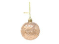 Christmas bauble copper - 8 cm - 4 pcs.