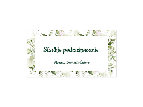 Wedding cake labels, 30 pcs