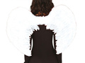 Angel wings white - 62 cm