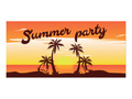 Summer Party Poster - 70x33 cm