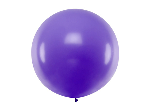 Giant balloon 1 m in diameter - lavender pastel.