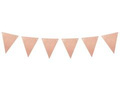 Banner flags pink gold - 180 cm - 1 pcs.