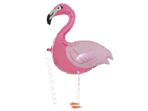 Walking Flamingo Foil Balloon - cm - 1 pc