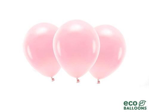 EKO latex pastel blush pink balloons - extra large - 10 pcs.