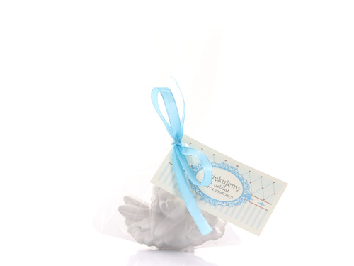 Figurka dziecko w różowym bucie - 10,5 cm