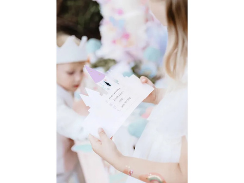 Castle Invitation - 6 pcs