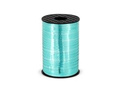 Decorative ribbon for balloons - metallic - turquoise - 225 m