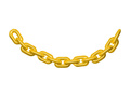 Balloon garland Christmas chain gold - 670 cm - 1 pcs.