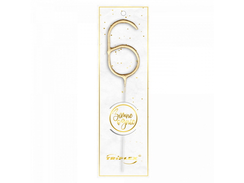 Cold fires number 6 gold - 1 piece.