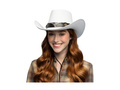 Kapelusz kowbojski Wyatt biały