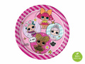 LOL Surprise birthday plates - 23 cm - 8 pcs.