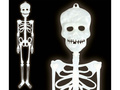 Fluorescent skeleton - 75 cm - 1 pc