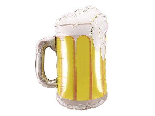 Beer Mug Foil Balloon - 86 cm - 1 pc