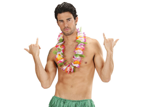 Maui multicolor hawaiian lei - 1 pc