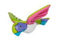 Dekoracja dmuchana Papuga -  60 cm - 1 szt.