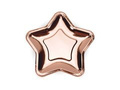 Star plates rose gold - 18 cm - 6 pcs.