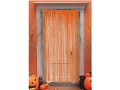 Orange curtain - 100 x 200 cm