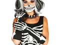 Skeleton Gloves - 1 pair